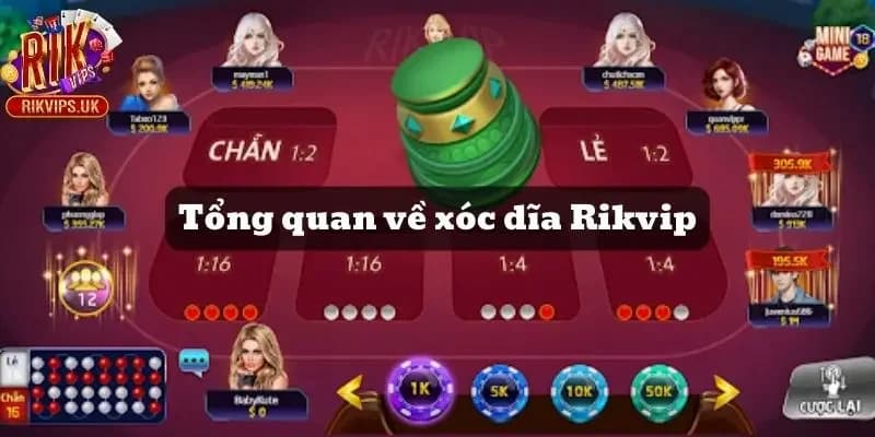 Điểm nổi bật của game xóc đĩa đổi thưởng trên Rikvip